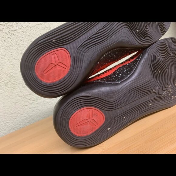Size 9 - Nike Kobe 9 Elite Low University Red 2014 - Picture 10 of 11